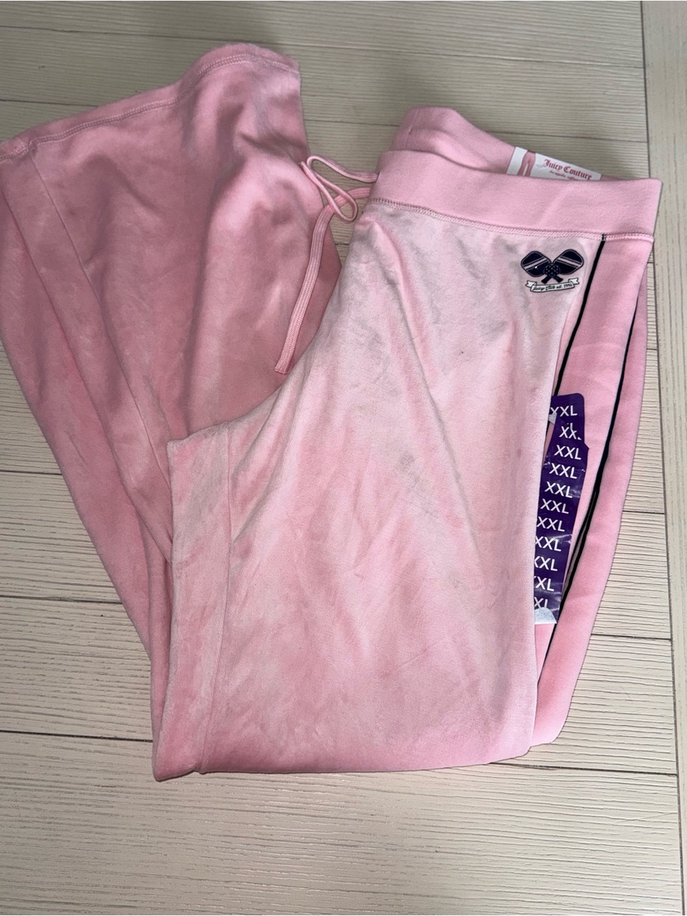 Juicy Couture Women's Pink Velour Sweatpants